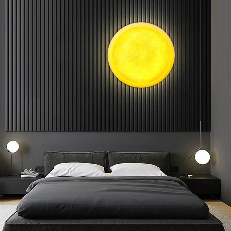 plafonnier en acrylique tricolor led design moderne élégant - vue 6 sur 9