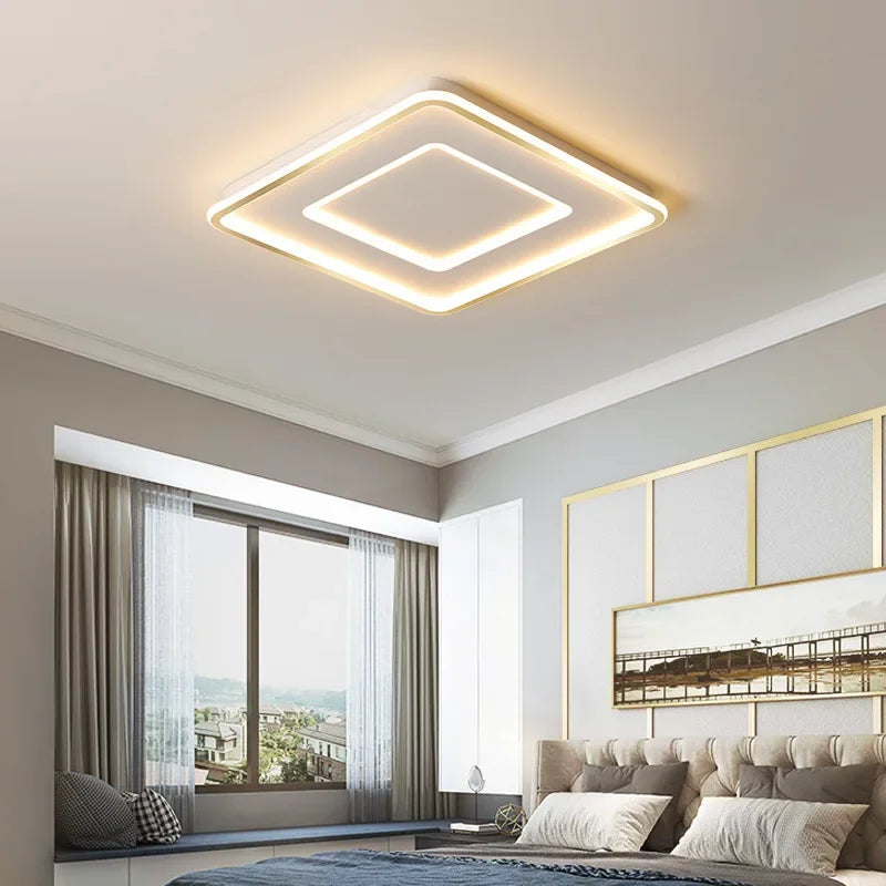lustre moderne à leds pour décoration intérieure luminaire - vue 5 sur 24