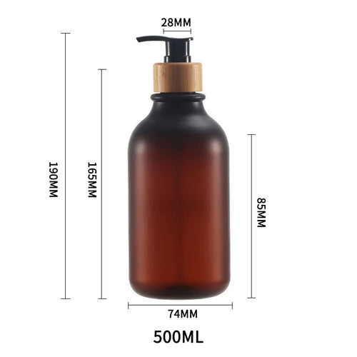flacon pompe rechargeable pour shampoing et gel douche - vue 33 sur 33