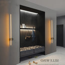 Applique murale led minimaliste en cuivre pour ambiance apaisante