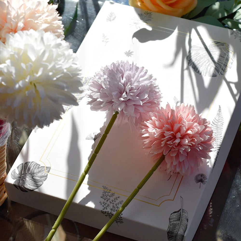 fleurs d'hortensia artificielles pour décoration de mariage et table - vue 3 sur 10