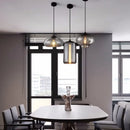 Suspension nordique en verre pour cuisine ou restaurant