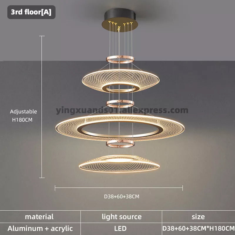 LED-Pendelleuchte mit zwei Leuchten für Hotel und Restaurant - vue 10 sur 11