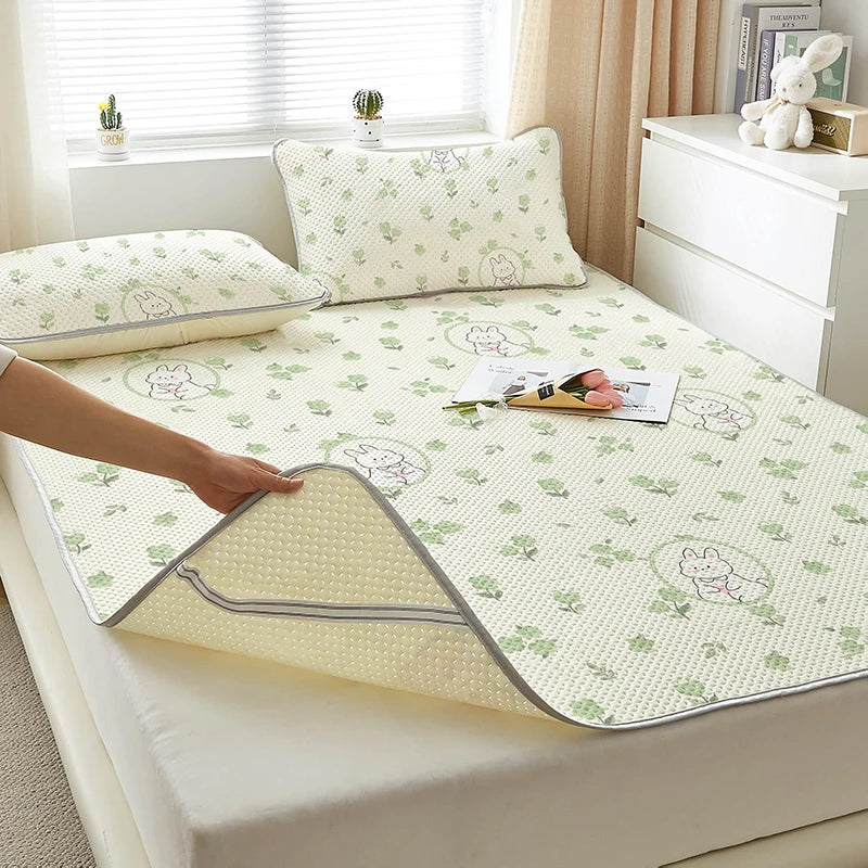 serviette en coton d'été série dessins animés fraîche et confortable