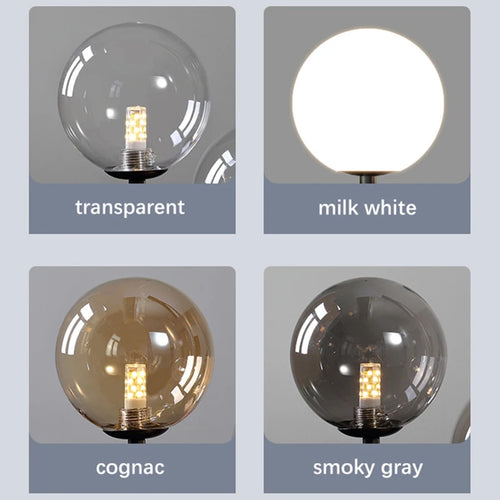 Moderner Kronleuchter aus Glas mit elegantem Design für Ihr Interieur - vue 5 sur 14