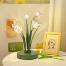 Dekorative LED-Stehleuchte in Blumenform im nordischen Stil für den Innenbereich