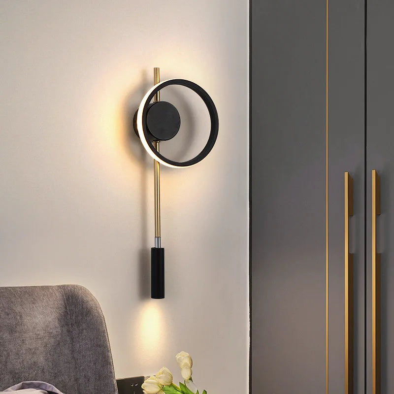 applique murale led moderne pour décoration intérieure - vue 2 sur 12