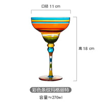 Verres à vin nordiques design créatif pour bar