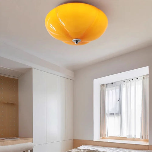 lustre minimaliste en verre style rétro led