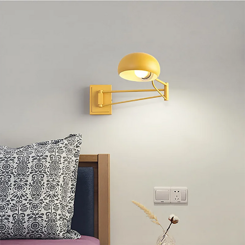 applique murale led moderne pliable rétractable avec interrupteur
