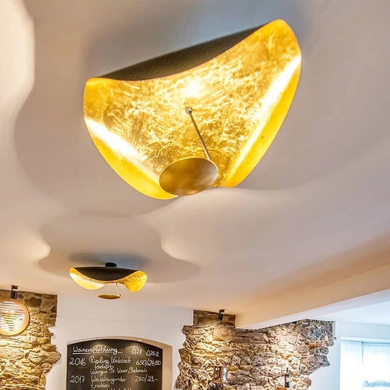 lumières led modernes design rétro industriel soucoupe volante - vue 2 sur 9