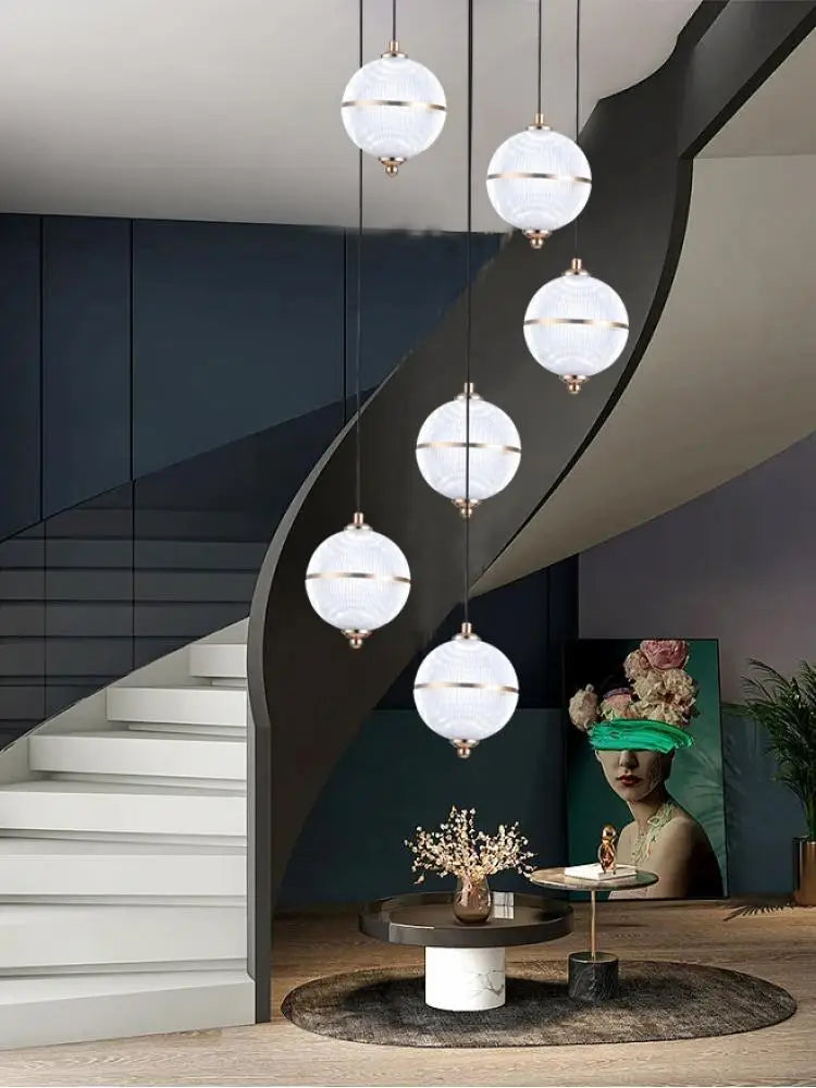 lustre moderne pour un éclairage décoratif polyvalent - vue 7 sur 16