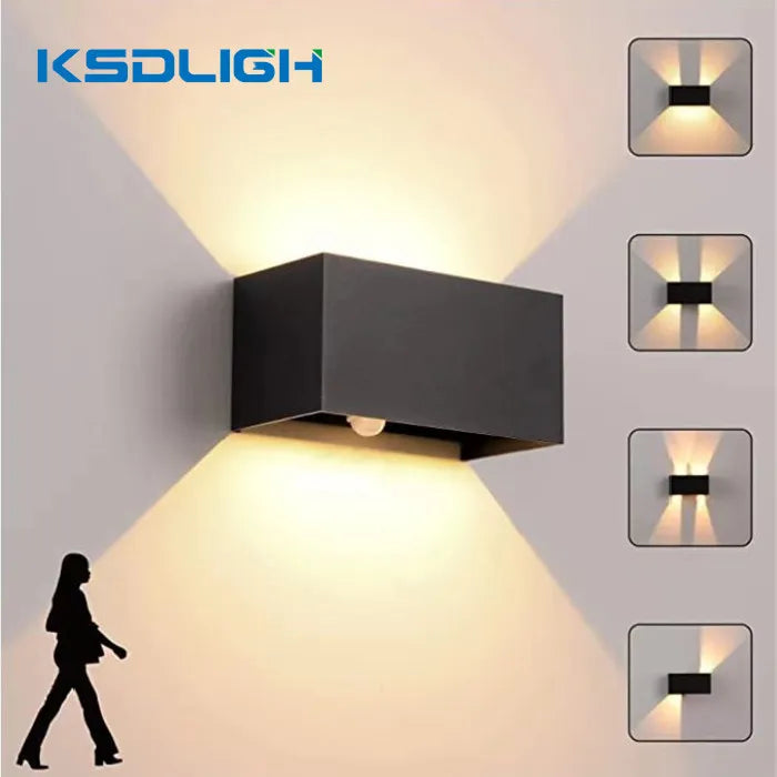 applique rgb tuya smart led étanche avec capteur de mouvement - vue 2 sur 14