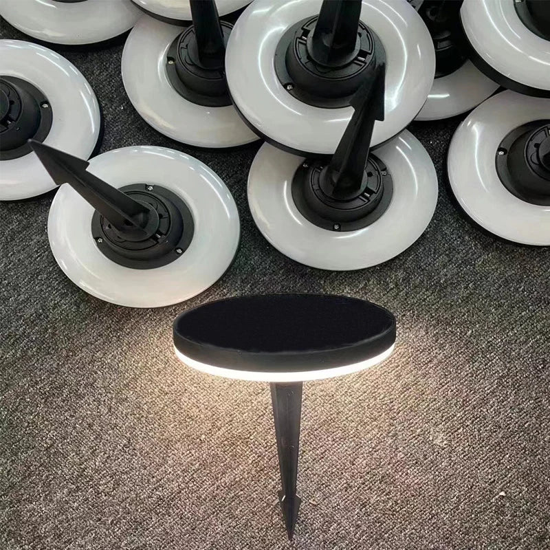 LED-Gartenleuchte wasserdicht dekorative Außenbeleuchtung aus Aluminium - vue 5 sur 8