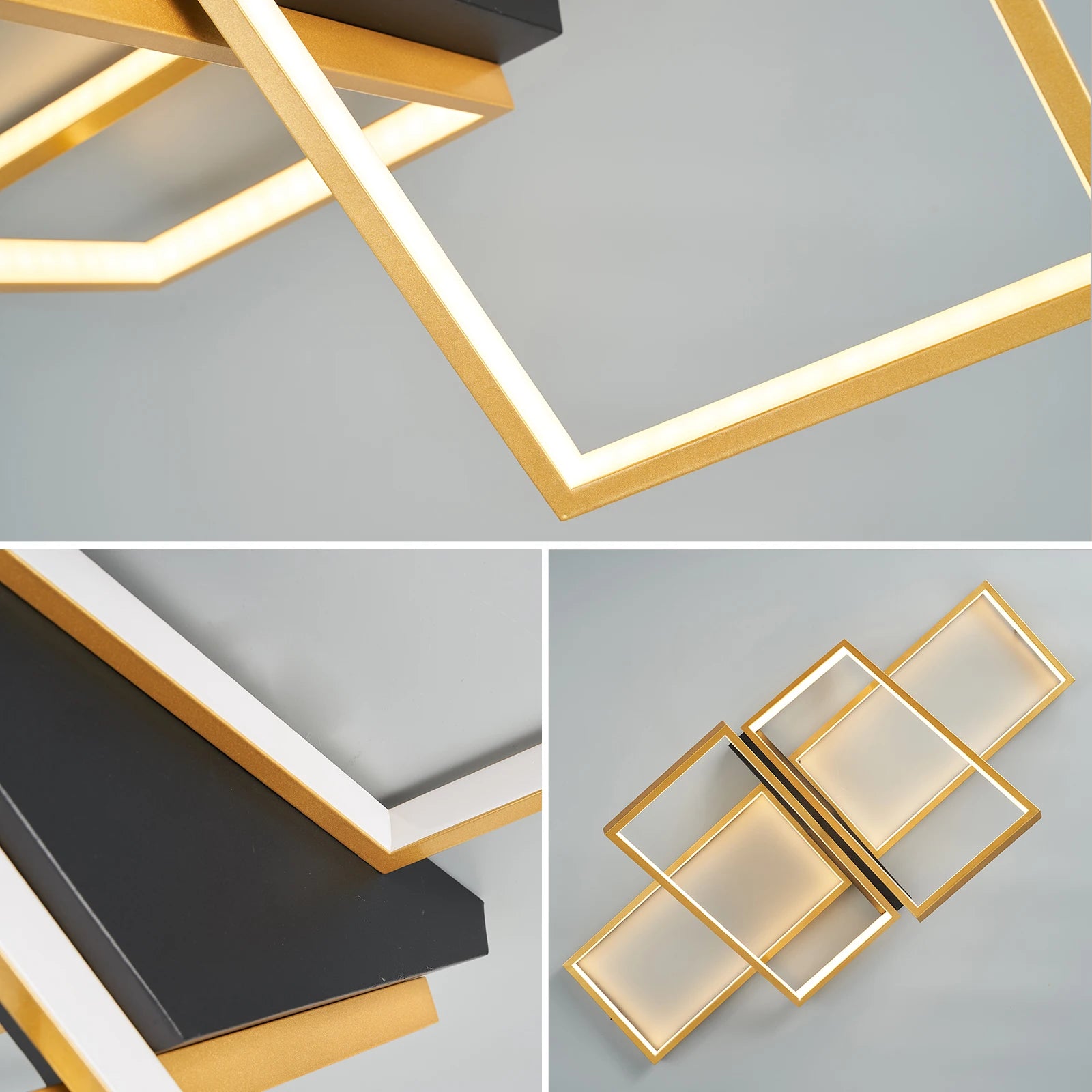 plafonnier à led moderne pour décoration intérieure élégante - vue 5 sur 10