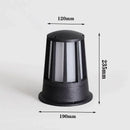 lampadaire colonne étanche pour éclairage extérieur jardin