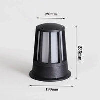 lampadaire colonne étanche pour éclairage extérieur jardin
