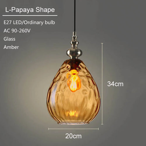 Moderne Pendelleuchte aus Glas für elegante Inneneinrichtung
