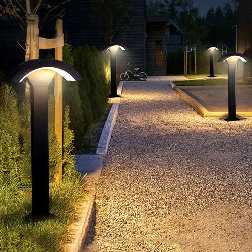 Dekorative LED-Außenleuchte wasserdicht mit Bewegungsmelder - vue 4 sur 6