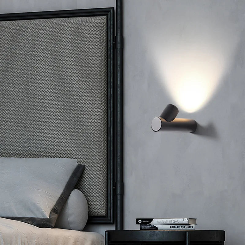 applique murale led extérieure moderne pour jardin et escalier - vue 5 sur 11