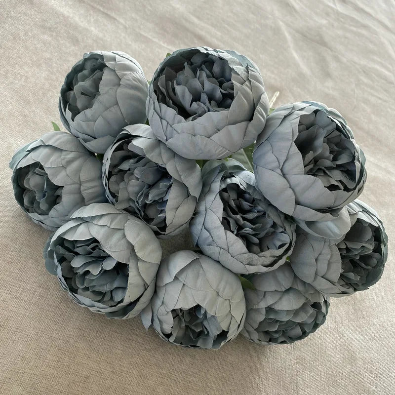 bouquet de pivoines artificielles pour mariage et décoration élégante - vue 18 sur 21