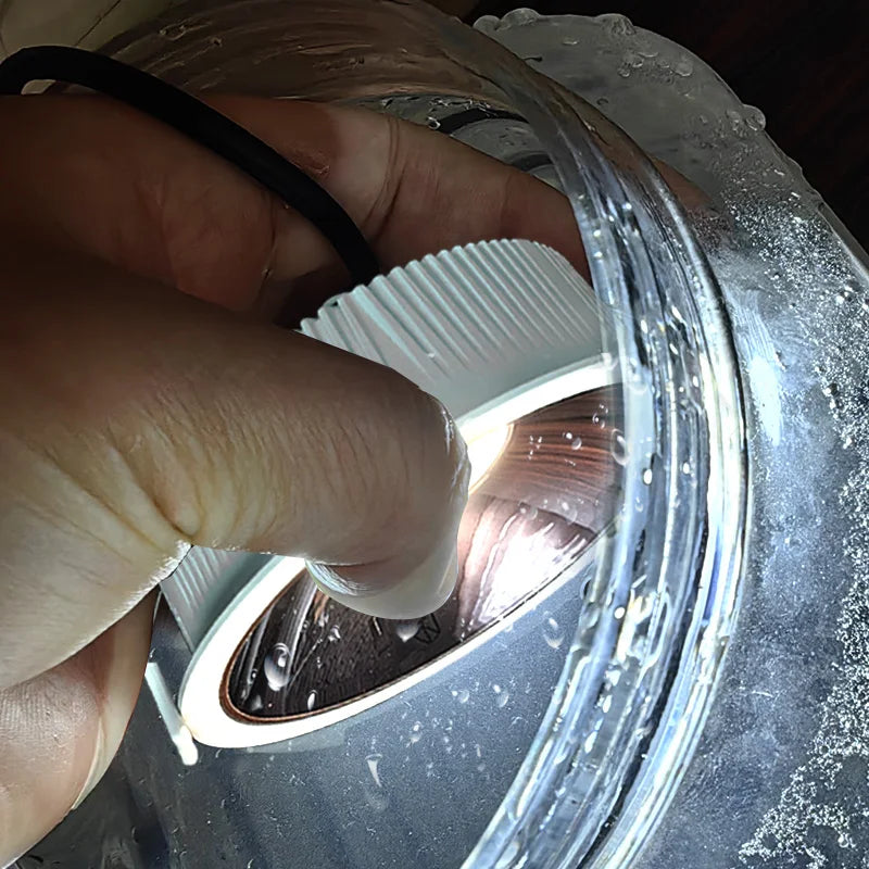 Downlight impermeável IP65LED, umidade e névoa, cozinha banheiro e vaso sanitário holofotes, beirais ao ar livre , 20W, - vue 2 sur 6