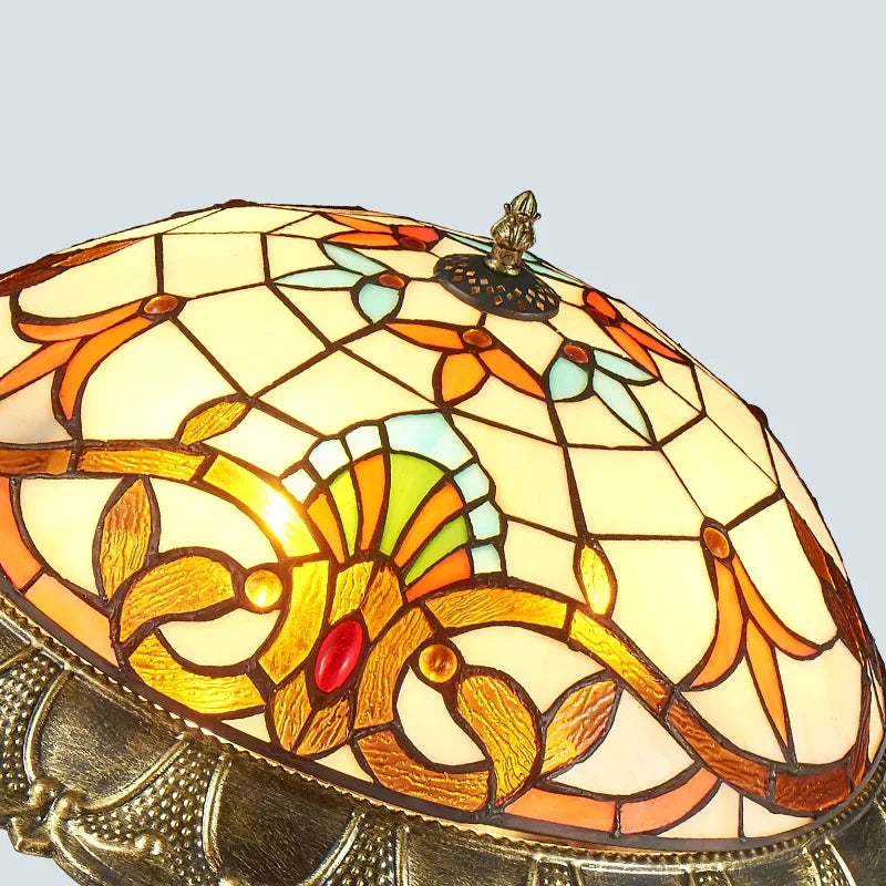 plafonnier baroque en verre de bohême pour décoration moderne - vue 5 sur 8