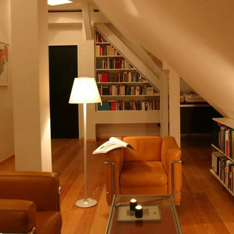 lampadaire design italien à led réglable moderne - vue 4 sur 7