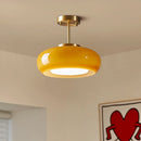 plafonnier moderne nordique en verre led iwhd