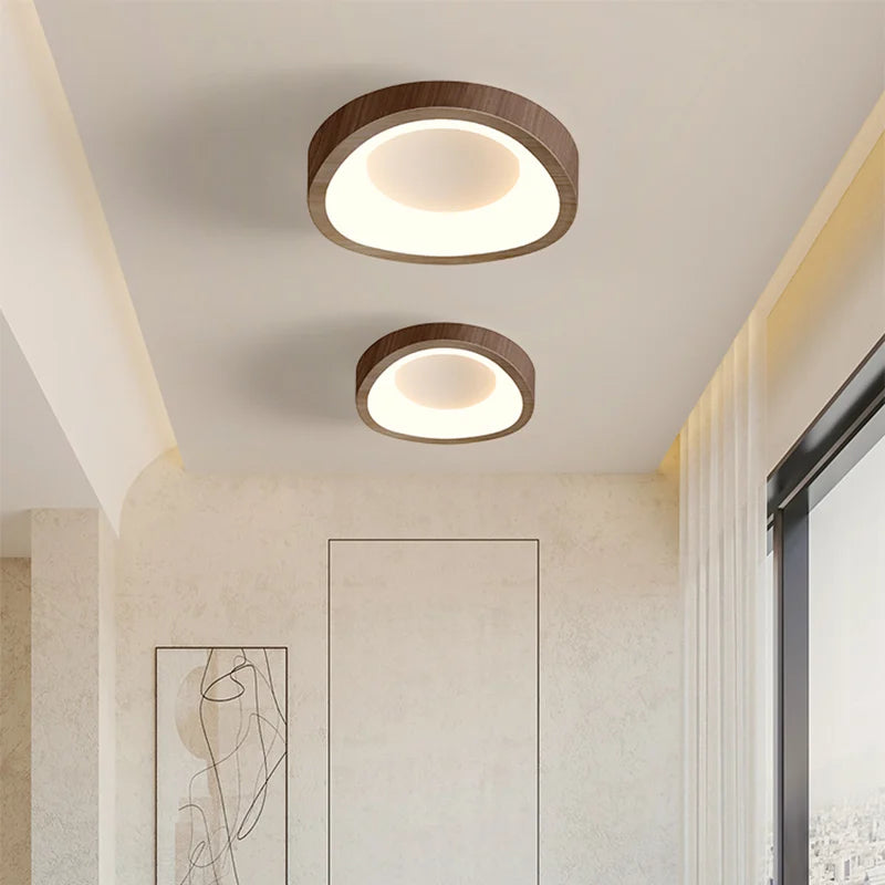 plafonnier led nordique lustre de plafond luminaires décoration intérieure - vue 7 sur 30