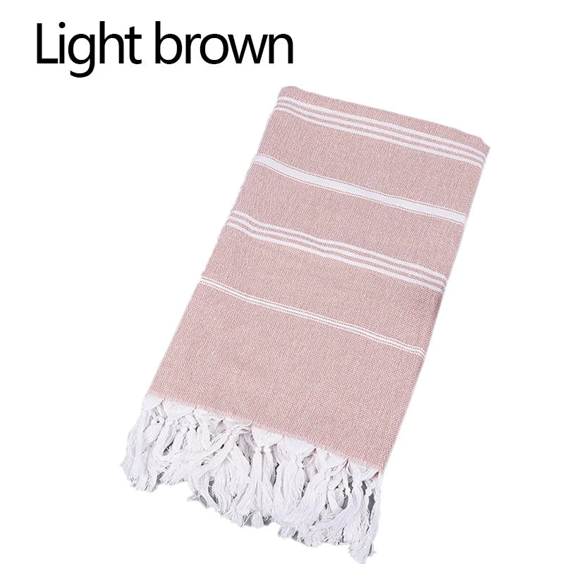 serviette de plage extra large coton sechage rapide