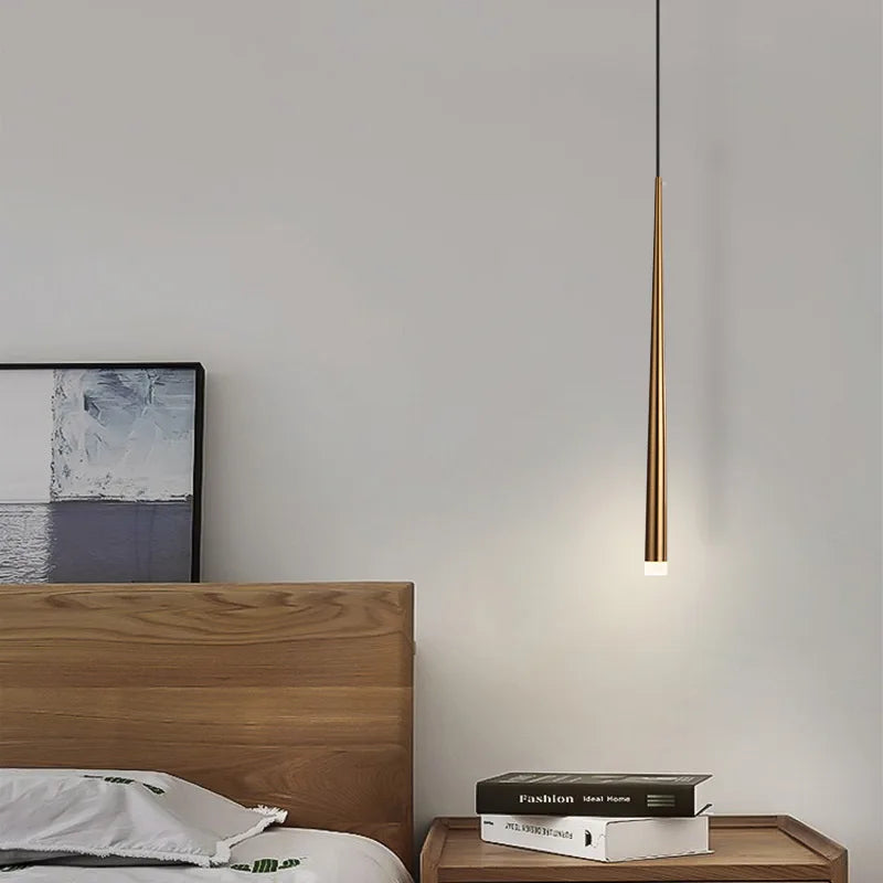 lampes suspendues led design nordique moderne décoratives - vue 5 sur 8