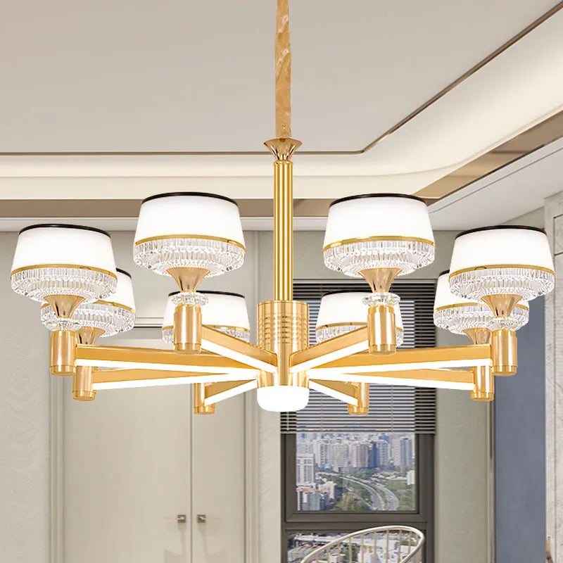 lustre moderne led design nordique pour intérieur élégant - vue 5 sur 28