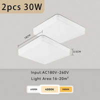 plafonnier led carré éclairage intérieur moderne et élégant
