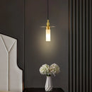 Postmoderne Pendelleuchte aus Metall mit elegantem Design für moderne Innenräume