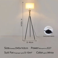 Lampe de sol de luxe minimaliste