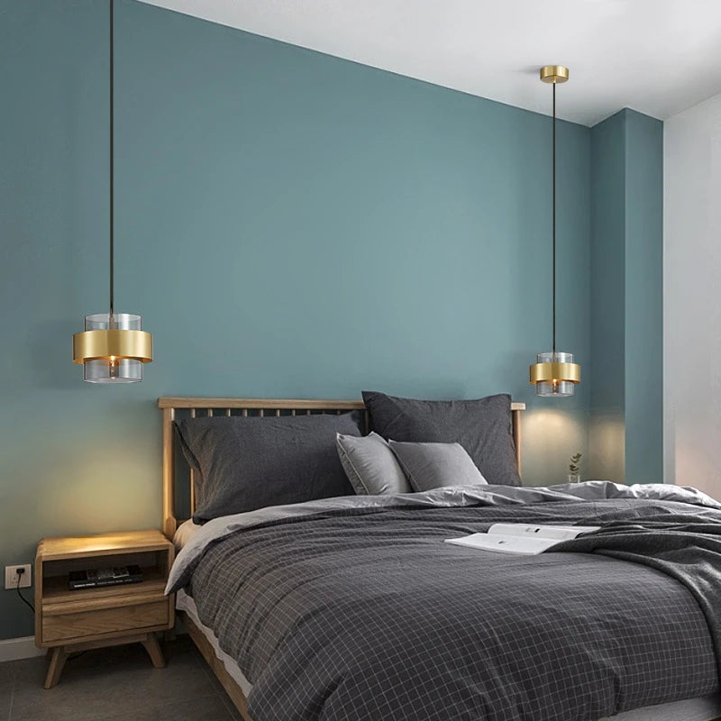 suspension moderne en verre pour décoration intérieure élégante - vue 7 sur 8