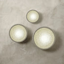LED-Wandleuchte Vintage aus Resin und Glas Wabi Sabi