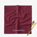 Serviette de table coton lavé lot 6 méditerranéen