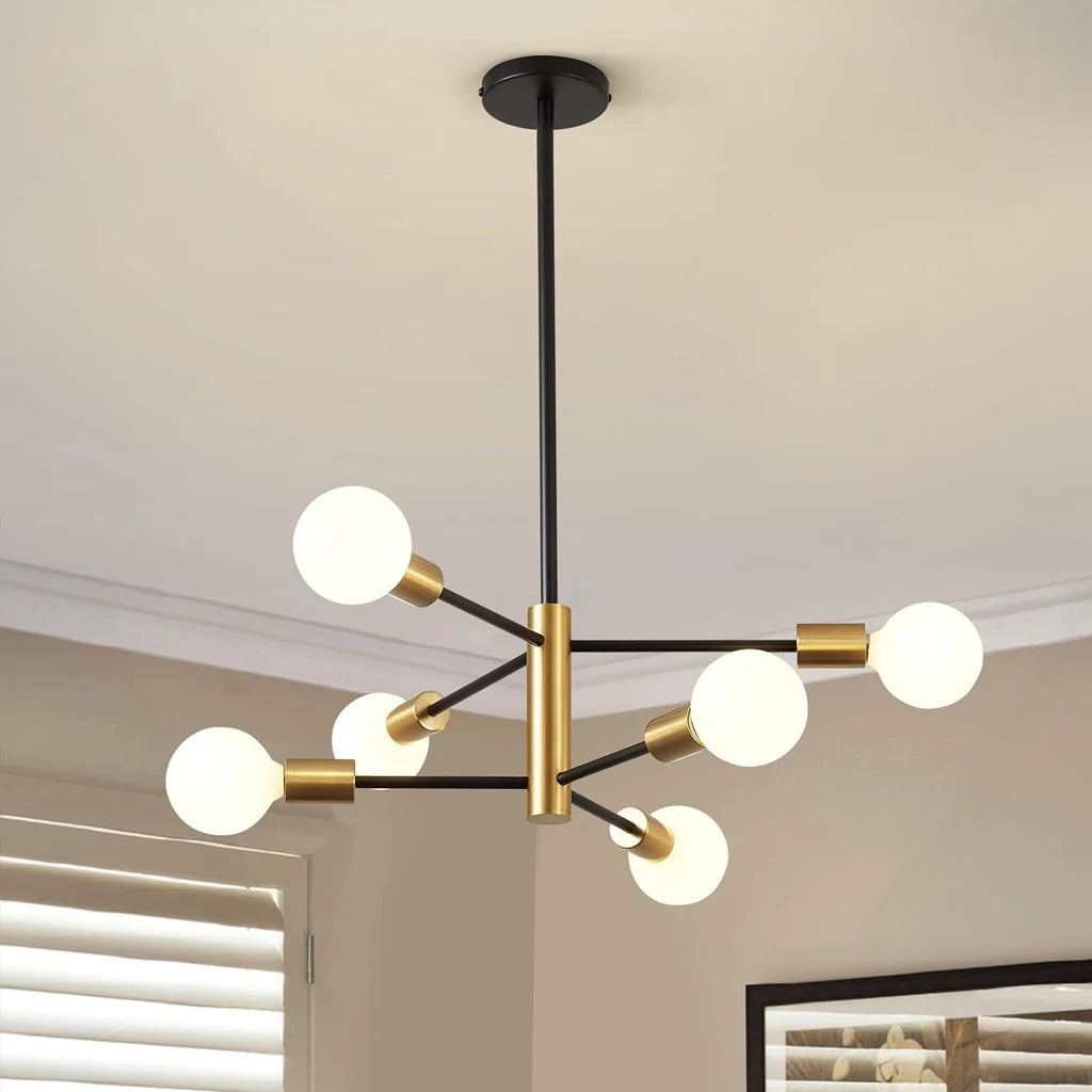 lustre moderne spoutnik pour un décor contemporain élégant - vue 11 sur 11