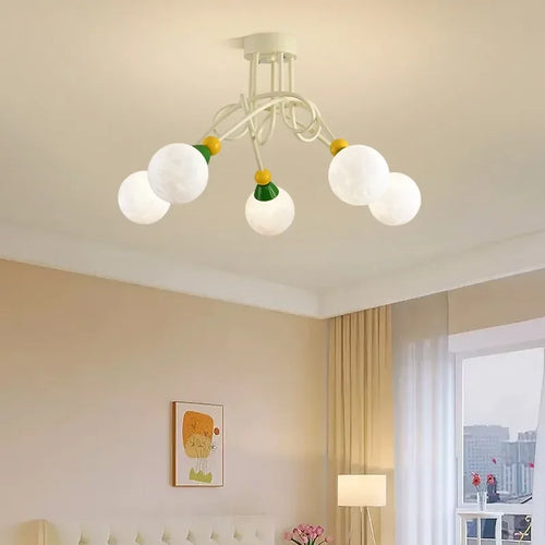 Moderne und schlichte Deckenleuchte im Memphis-Stil - vue 6 sur 10