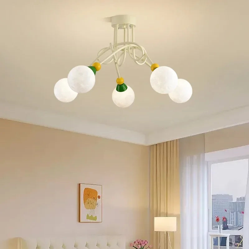 Moderne und schlichte Deckenleuchte im Memphis-Stil - vue 5 sur 10