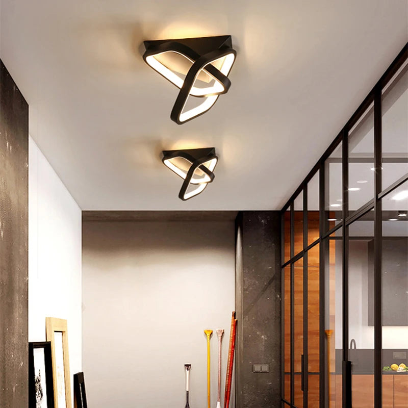 Moderner LED-Deckenleuchte Minimalistisch Für Ihre Wohnraumgestaltung - vue 4 sur 26