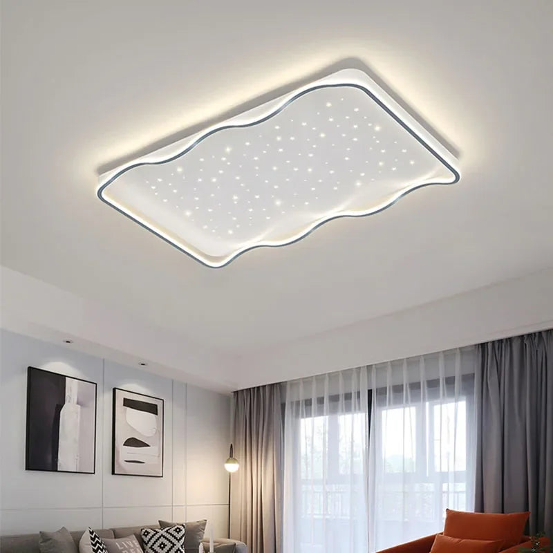 plafonnier led moderne pour décoration d'intérieur élégante et contemporaine - vue 7 sur 8