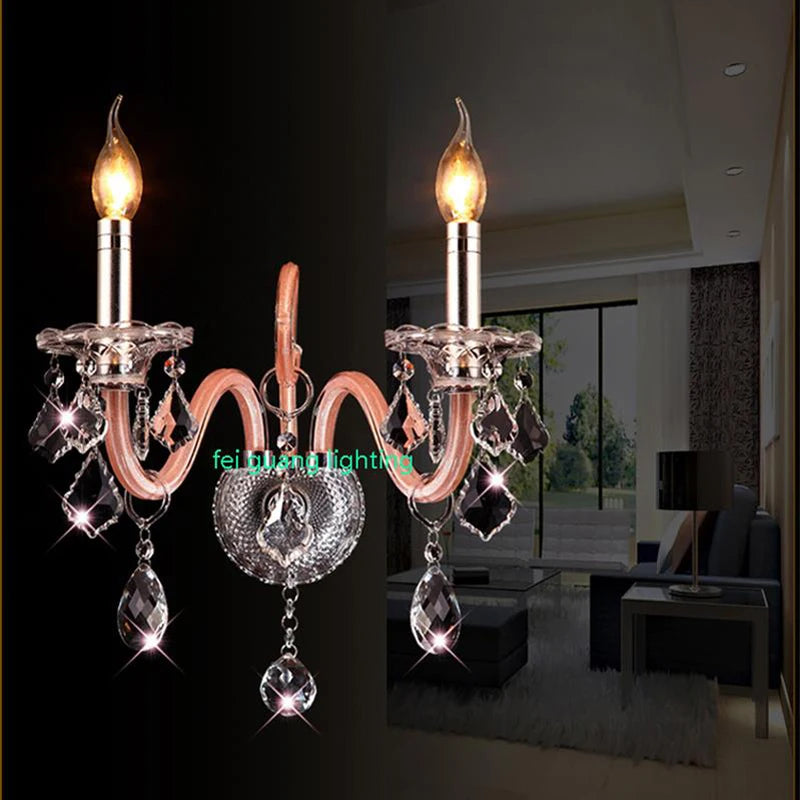 lustre moderne en cristal pour décoration intérieure élégante - vue 7 sur 12