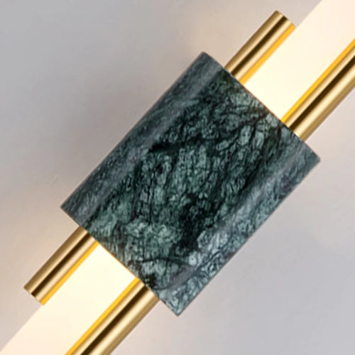 Luxuriöse Wandleuchte aus Marmor – Ideal für Hotels - vue 7 sur 8