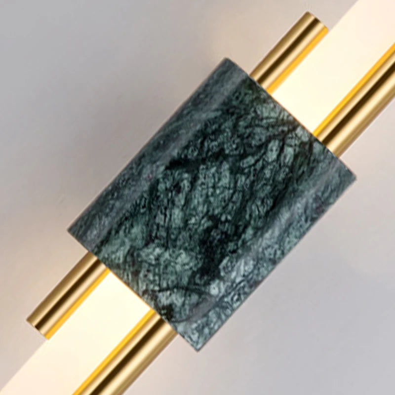 Luxuriöse Wandleuchte aus Marmor – Ideal für Hotels - vue 6 sur 8