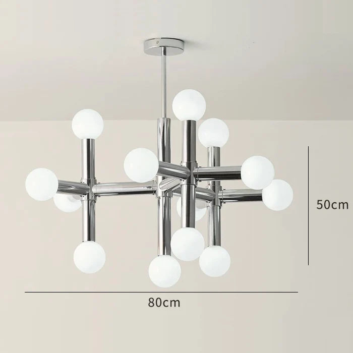 Kronleuchter im retro Bauhaus-Stil für ein elegantes Interieur