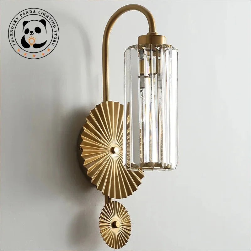 Applique murale LED en cristal de luxe postmodernes - vue 3 sur 14