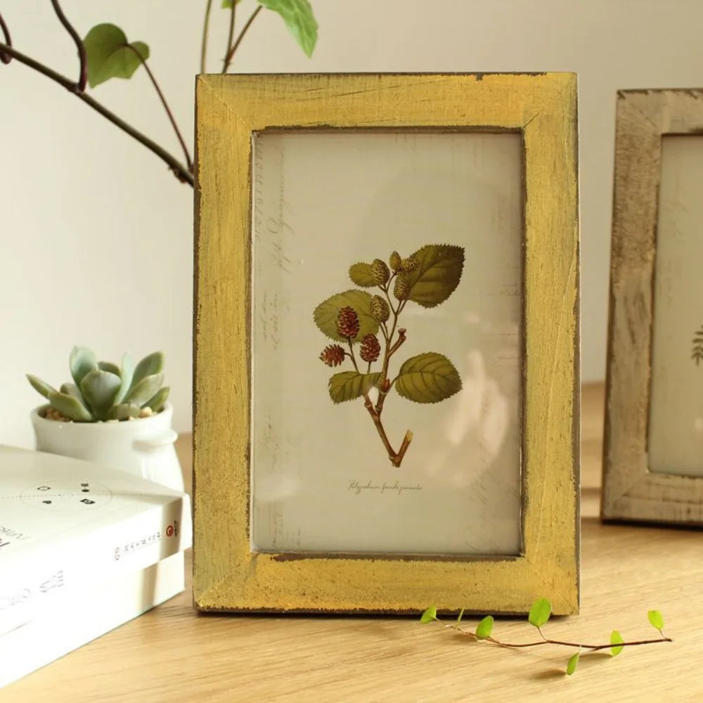 cadre photo en bois massif tendance pour décor mural - vue 5 sur 10